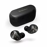 Technics EAH-AZ80E-K Kabellose Kopfhörer mit Geräuschunterdrückung, komfortable In-Ear-Kopfhörer, Kopfhörer mit integriertem Mikrofon, anpassbare Passform, bis zu 7 Stunden Spielzeit, Schwarz