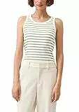 s.Oliver Geripptes Tanktop im Slim Fit