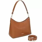 cotwoco Handtasche Damen Umhängetasche - Crossbody Bag Elegant Hobo Bag Shoulder Bag for Women PU Leder Schultertasche Damen mit Abnehmbarem Schultergurt für Schule Büro Arbeit Reisen Ausflug Einkauf