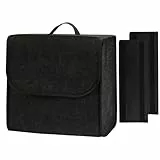 Einesin Upgraded Kofferraumtasche Toolbag mit verstärkten Seitenwänden, Nadelfilz Kofferraum-Organizer, Autotasche, Aufbewahrungstasche, Kofferraum-Toolbag (30x15x30cm-Upgraded)