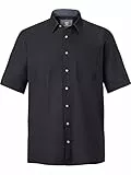 Jan Vanderstorm Herren Hemd Meino schwarz, 5XL (XXXXXL) - 51/52