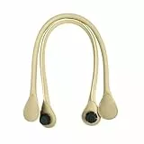 GUOZHAN Kurzer, Langer, runder Griff aus Pu-Kunstleder für Obag Classic Mini Chic O Bag Damentaschen Schulterhandtasche