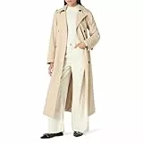 The Drop Emilia Elongated Trench Trenchcoats, Hummus, XXL