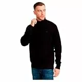 G-Star Herren Detailed Turtle Knitted Pullover, Schwarz (dk Black D25113-C868-6484), S