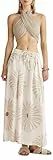 United Colors of Benetton Damen Gonna 4kprd004t Rock, beige, M