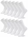 QINCAO 6/10 Paar Socken Herren Damen Baumwolle Herrensocken Schwarz Sport Socks Atmungsaktive