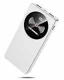 Power Bank 10000mAh Slim Klein Aber Stark Externer Handyakkus, USB C Eingang und Ausgang Powerbank, Tragbares Ladegerät mit 3 Ports kompatibel mit iPhone 16 15 14 13 12 Pro Max Plus, mit Samsung,Weiß