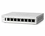 Cisco Catalyst 1200-8T-D-Smart-Switch, 8-Port-GE, EXT. PS, Desktop, eingeschränkter Lebenszeitschutz (C1200-8T-D)