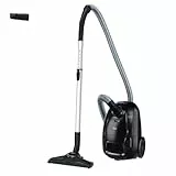 Hoover HE1 kompakter, leistungsstarker Bodenstaubsauger für Hartböden & Teppiche, EPA-Staubfilter, 2,5L Staubbeutel, integriertes Zubehör, 7,5 m Arbeitsradius [HEZ107HM]