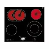 NEFF T16FTN1L0, N 70, Elektrokochfeld, autarkes Glaskeramik-Kochfeld 60 cm breit, TwistPad, Powerstufe, Bräterzone, Rahmenlos aufliegend, Schwarz