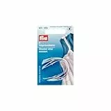 Prym 401.169 Trägerbandhalter, Polyester, Weiß, mit Druckknopf, 4 Stück