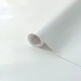 d-c-fix Möbel-Klebefolie Weiß Hochglanz 45 cm x 2 m - Möbelfolie selbstklebende Küchenfolie Folierung Küchen-Schrank Deko-Folie Tisch Tischfolie Fensterbank Küchenfronten wasserfest glänzend
