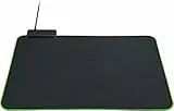 Razer Goliathus Chroma - Weiche Gaming Maus-Matte mit RGB Beleuchtung (Kabelhalterung, Stoff-Oberfläche, rutschfest, gesteppter Rand, optimiert für alle Mäuse) Schwarz