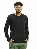 Brandit BW-Pullover - Rundhals, Schwarz, Gr.- M/48-50