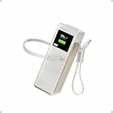 sharge Laptop Powerbank 170W, HyperTower 170 Schnellladegerät Tragbare Power Bank 25000mAh mit 4 Anschlüssen, TFT Smart Display, integrierte einziehbare Kabel für MacBook, iPhone 17, Galaxy S26 Ultra