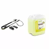 Kärcher Teleskopstrahlrohr TLA 4 Reinigungsset für Fassaden und Glasflächen, passend für Kärcher Hochdruckreiniger & Universal Cleaner (5 l)