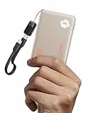 INIU Tragbares Ladegerät, Ultra Slim 10000mAh 45W PD Power Bank, Schnelllade-Mini-Akku, Reisezubehör, Schiffs-Essentials für College, Studenten, Reisende, Teenager, Jungen, Mädchen, Beige