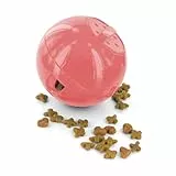PetSafe SlimCat Interaktiver Futterball - Leichtes, Spülmaschinenfestes Spielzeug - Verschiedene Portioneinstellungen - BPA-freies Plastik - Langsame Fütterung für bessere Verdauung - Rosa