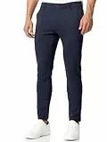 JEFF Herren JFEzra Stoffhose mit 4 Taschen | Stretch Hose Herrenhose für Männer Dark Navy, 33/32