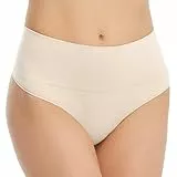 Spanx Shapewear für Damen Everyday Shaping Tummy Control Höschen String, Soft Nude, L