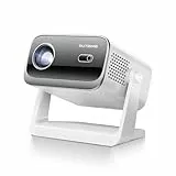 Mini Beamer【Auto Keystone】 WiFi Bluetooth Tragbarer Beamer 1080P Full HD Unterstützung