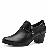 Jana Damen Trotteur mit Reißverschluss Vegan, Schwarz (Schwarz), 37 EU