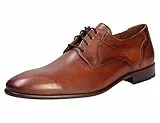 LLOYD Herren Schnürhalbschuhe Manon, Männer Businessschuhe,Derby,Normalweit,büro,Freizeit,Men's,Schnuerschuhe,Schnuerer,Cognac,44 EU / 9.5 UK