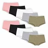 SAMILY Unterhosen Mädchen 10er Pack Pantys Baumwolle Boxershorts Unterwäsche (146, 152)