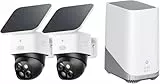 eufy Security SoloCam 2+1, Überwachungskamera aussen solar, 360°-Überwachung, Keine Toten Winkel, Überwachungskamera aussen mit 2,4-GHz-WLAN, Gebührenfreie Nutzung, HomeBase 3 kompatibel