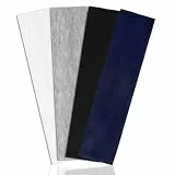 4 Pack Haarband Damen Sommer,Haarbänder Volltonfarbe,Stirnband,Elastisch Headband Unisex,Atmungsaktivität und Schweißabsonderung,Baumwolle Yoga,Laufen,Fitness