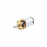 ﻿Estink Getriebemotor, Gleichstrommotor N20 DC 12 V 300 U/min Geschwindigkeitsreduktionsmotor mit Metallgetriebe ﻿