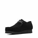 Clarks Herren Wallabee Evo Shoes, Black SDE, 43 EU