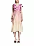 ESPRIT Damen 043EO1E318 Kleid, 773/PASTEL Yellow 4, 40