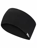 Jack Wolfskin Unisex Merino hoofdband Winter Stirnband, Schwarz, Einheitsgröße EU