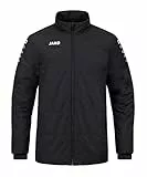 JAKO Herren Coachjacke Team, Schwarz, L