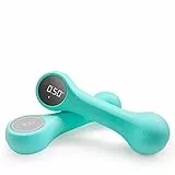 Hantel 2er-Set AsVIVA KH3 Kurzhantel 1 kg Gymnastikhantel (Türkis/ 2 x 0,5 kg) Dumbbell | Ideal für Gymnastik, leichtes Krafttraining oder als Ergänzung zu Ihrem Workout