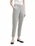 TOM TAILOR Denim Damen 1021175 Relaxed Fit Hose, 35770 - Grey Fog, L
