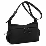 Miss Lulu Umhängetasche Damen Mittelgroß Tasche Wasserdichte leichte Schultertasche für Frauen Anti-Diebstahl-Crossbody Bag mit verstellbarem Riemen, täglicher Gebrauch