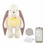 myHummy Bunny ecru-rose DUO Einschlafbär mit App — Schlaflieder & weißes Rauschen