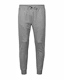 Snocks Herren Joggerhosen S-XXL I Bequeme Herren Jogger mit optimalen I Enge Jogginghose für Männer auch ideal für Workouts geeignet I Stylische Trainingshose für Zuhause I Grau