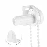 Canyita 17mm Rollladenbeschläge, Perlenschnur-Rollladen-Vorhang-Montagewinkelsatz, Rollladenbeschläge, Seitenscheiben-Kettenreparaturbeschlag-Kit