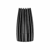 Alessi WAL03 B Grind Salz-/Pfeffer- und Gewürzmühle - Gußaluminium, schwarz.