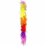 Boland - Federboa 50 g, Länge ca. 180 cm, 20er Jahre, Gatsby, Karneval, Halloween, Fasching, Mottoparty, Kostüm, Theater