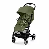 CYBEX Gold Kinderwagen BEEZY mit Einhand-Gurtsystem, Ab Geburt bis ca. 4 Jahre (max. 22 kg), Kompakt und ergonomisch, Moss Green