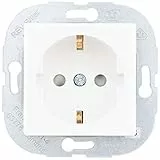 REV Quadro Steckdose mit Abdeckung, Unterputz, weiß