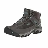 KEEN Damen Targhee 3 Mid Waterproof Wanderstiefel, Magnet/Atlantic Blue, 38.5 EU