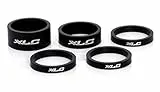 XLC Lenkkopferweiterung A-Head Spacer-Set AS-A02 3x5/1x10/1x15 mm 1 Zoll, schwarz, 2500531000