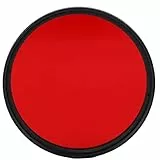 Roter Farbfilter für 67mm 62mm 58mm 55mm 52mm Kameraobjektiv Objektivfilter aus optischem Glas für Ahornblätter, Sonnenuntergang, Abendwolken, verbrannte Wolken oder Wüste (67mm)