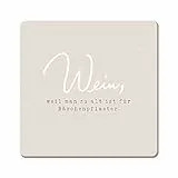 Grafik Werkstatt lustiger Untersetzer aus Kork | Wein, Bunt