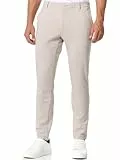 JEFF Herren JFEzra Stoffhose mit 4 Taschen | Stretch Hose Herrenhose für Männer Ecru Mix, 30/32